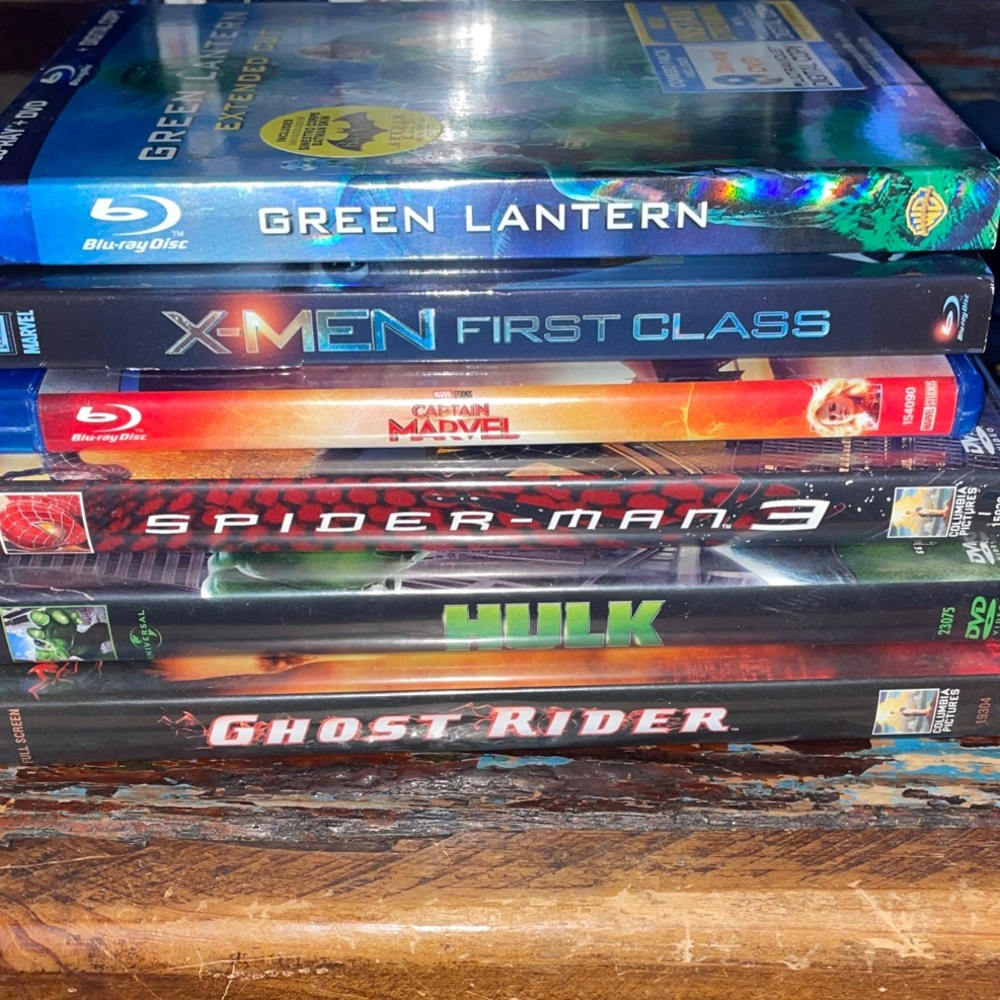Marvel Blu-ray/DVD Bundle